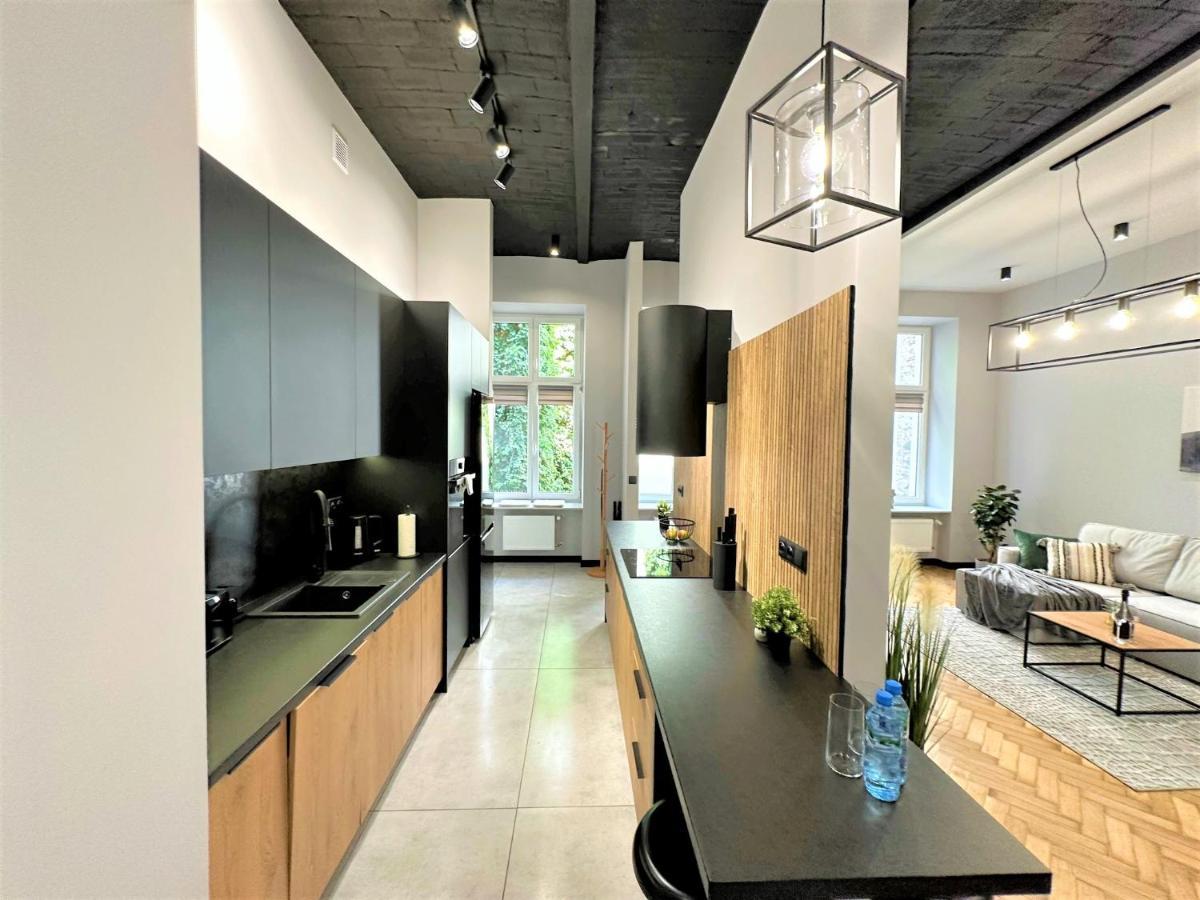Luxury 100M2 Loft Design-Apartment At Wawel + Netflix كراكوفيا المظهر الخارجي الصورة