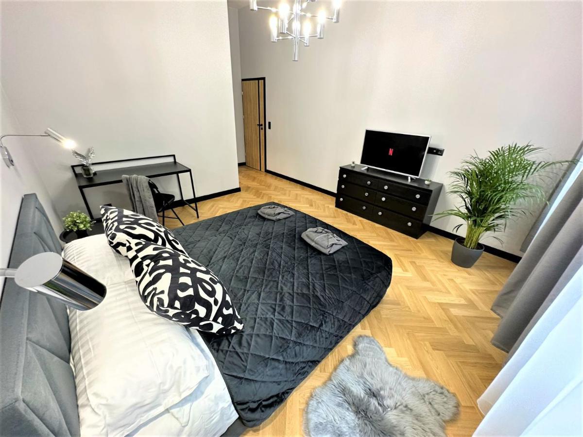 Luxury 100M2 Loft Design-Apartment At Wawel + Netflix كراكوفيا المظهر الخارجي الصورة